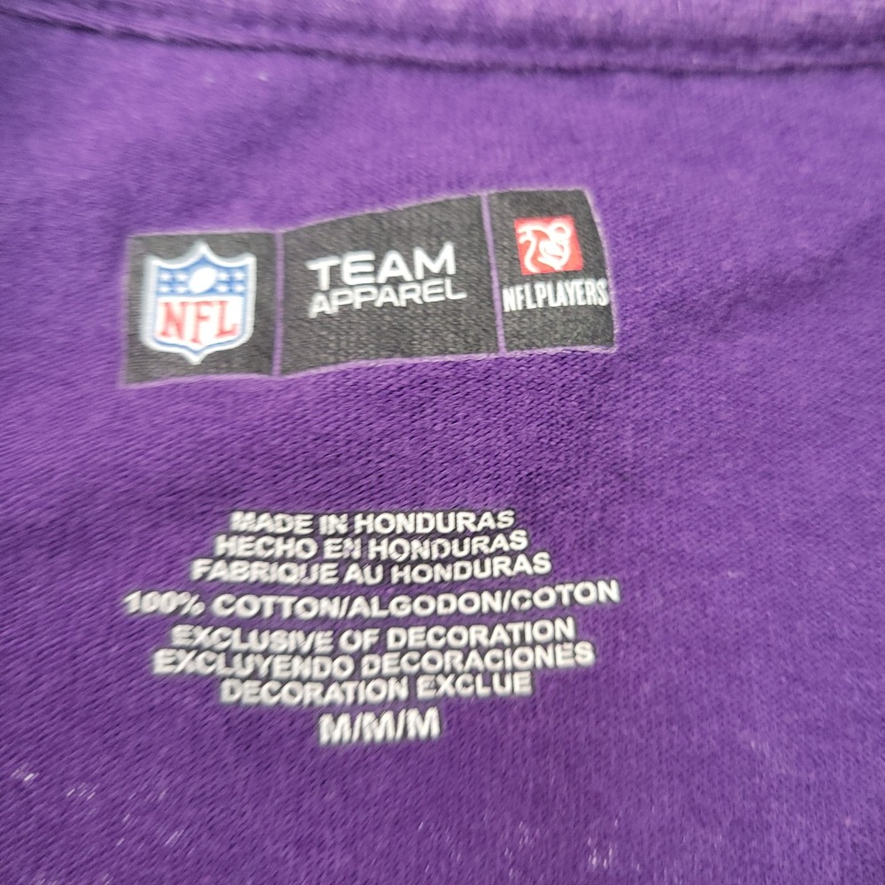 Baltimore Ravens Ray Rice 27 NFL Football Jersey T Shirt Purple Men M NFL Player - Picture 2 of 6